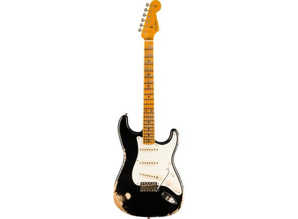 Fender Custom Shop 1957 Stratocaster Heavy Relic 1-Piece Quartersawn MN Black Fender Custom Shop 1957 Stratocaster Heavy Relic 1-Piece Quartersawn MN Black